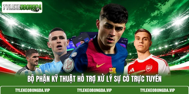 Bộ phận kỹ thuật hỗ trợ xử lý sự cố trực tuyến