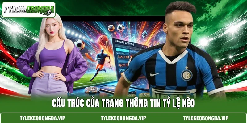 Cấu trúc của trang thông tin Tỷ Lệ Kèo 